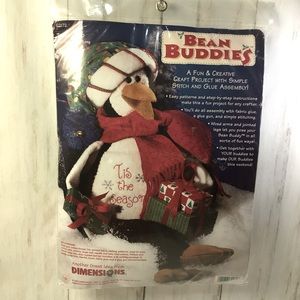 Dimensions Bean Buddies Penguin Craft Kit New Sealed